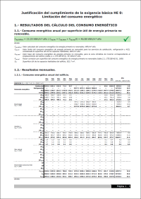 CYPETHERM HE PLUS. Justificación del cumplimiento de la exigencia básica HE 0